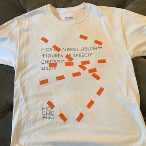 Off white MCA Figures of Speech shirt size Large